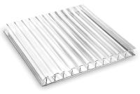 Сотовый поликарбонат 6мм (0,73кг/м2) (2,1мх6м) GOODPLAST