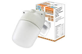 Светильник НПБ400-2П 60Вт IP54 баня/сауна настен угловой белый SQ0303-1503