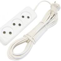 Сет. удл. Jett  ПВС 2х0.75 3 роз. 10 м 10А белый РС-3 Сет. удл. Jett  ПВС 2х0.75 3 роз. 10 м 10А белый РС-3