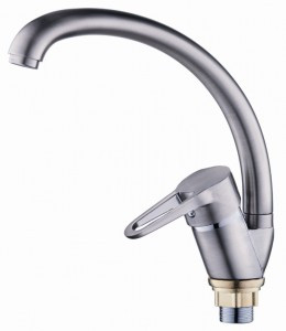 Смеситель G lauf кухня 35мм,гайка, сатин NUD4-A045KH