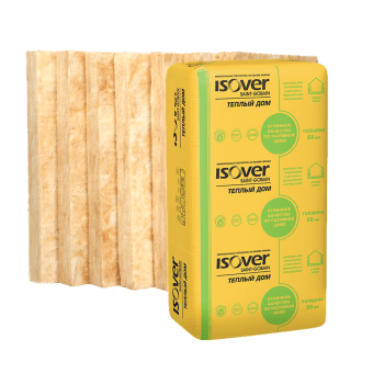 ИЗОВЕР Плита Теплый дом 1170*610*50мм (1уп=0,5м3=10м2) ИЗОВЕР Плита Теплый дом 1170*610*50мм (1уп=0,5м3=10м2)
