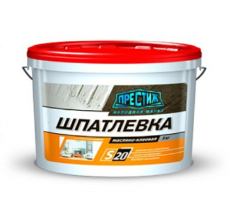Шпатлевка масл-клеевая, 3кг, Престиж