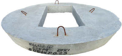 Плита перекрытия ж/б ПП 0,9х0,06 большой квадрат