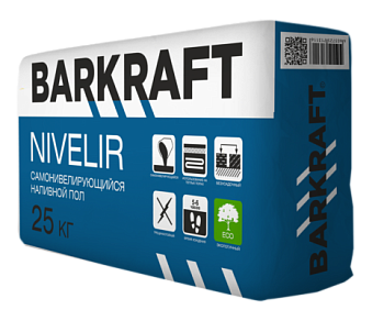 BARKRAFT Пол наливной "NIVELIR" (25кг) 54шт./пал BARKRAFT Пол наливной "NIVELIR" (25кг) 54шт./пал