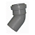 СЕРАЯ Отвод 50*135