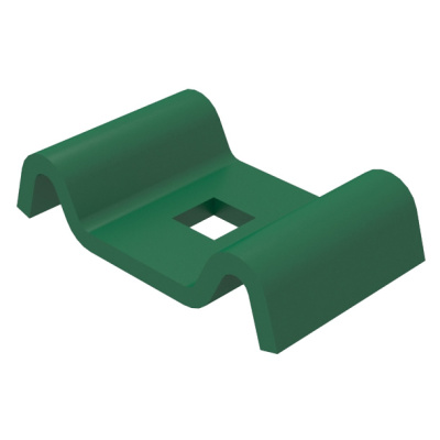 Скоба 43х25х2,5 мм RAL6005 (зеленый),SK-43х25/RAL6005