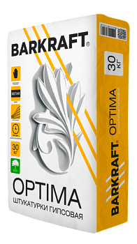 BARKRAFT Штукатурка "PH OPTIMA" гипсовая белая (30кг) 45шт./пал. BARKRAFT Штукатурка "PH OPTIMA" гипсовая белая (30кг) 45шт./пал.