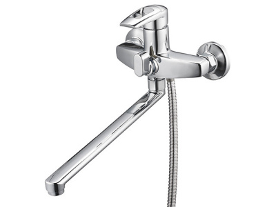 Смеситель G lauf ванна керам. 35мм,плоск.излив, LOF7-A033