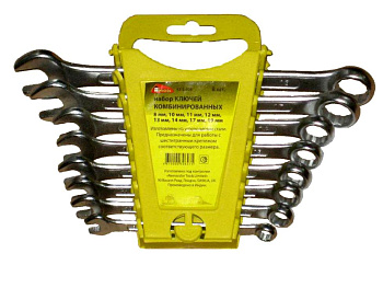 Набор ключей комбинированных (10-19) 43-2-506