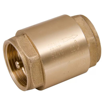 Клапан обратный  3/4", латунь (20/160)