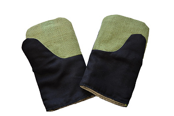 Рукавицы утепленные с брезентовым наладонником 24-4-005