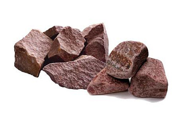 Камень для банной печи, Порфирит обвалованный, 20кг