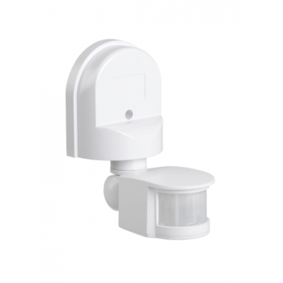 Датчик движения ИЭК ДД 009 белый, макс. нагрузка 1100Вт, угол обзора 180град., дальность 12м Датчик движения ИЭК ДД 009 белый, макс. нагрузка 1100Вт, угол обзора 180град., дальность 12м