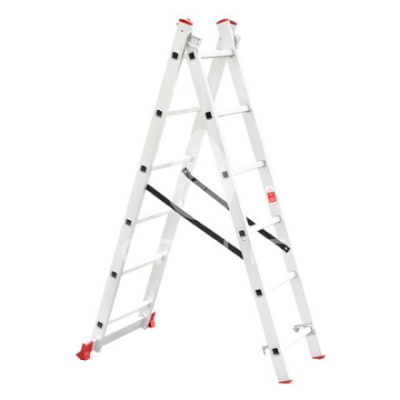 Лестница алюминевая 2-х секц. 14 ступ. 394/674см 63-2-014