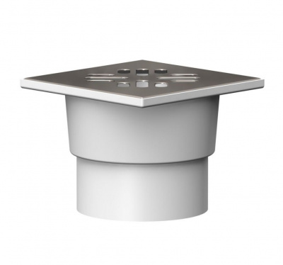 СЕРАЯ Трап 110 вертикальный