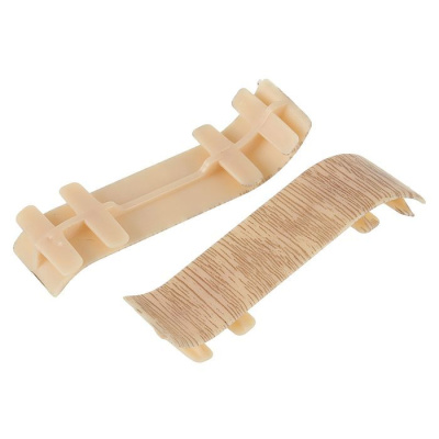 "Идеал Комфорт" 217 Соединитель для плинтуса Дуб темный "Идеал Комфорт" 217 Соединитель для плинтуса Дуб темный