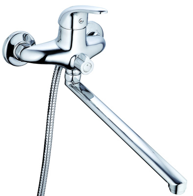 Смеситель G lauf ванна керам.40мм, поворотный излив LWZ7-A182