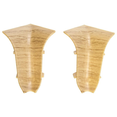 "Идеал Комфорт" 341 Угол внутренний для плинтуса Ольха