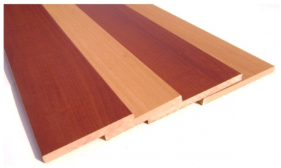 Добор планка орех МИЛАН 150*10 (стойка) ИШБ (5шт/уп)