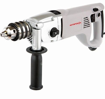 ИНТЕРСКОЛ Дрель ударная ДУ-22/1200ЭРП (1200Вт, 22мм, 2 скорости, мет редуктор, 3,8кг, коробка)
