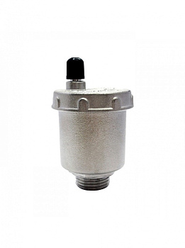 Воздухоотводчик автоматический 1/2", прямой (10/120)
