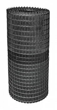 Сетка садовая 15х15мм (шир.1м,дл.10м)(черн) М7364