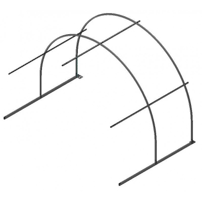 Удлинитель к "УдачнаяКапелька ОЦ" 2х3х2,25 шаг 0,67м (основание 20х20, дуги 20х20)