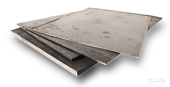 Лист  5мм 1,5х1,0м г/к