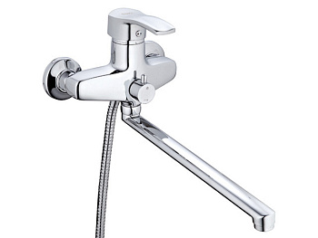 Смеситель G lauf ванна керам. 1/2" плоск.излив,QFR7-С827