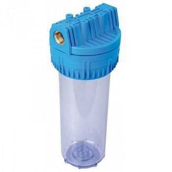 Колба фильтра Гейзер 10" T 1/2" (Прозрачный)