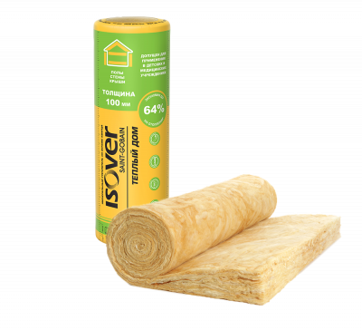 ИЗОВЕР Рулон Теплый дом ТВИН 7000*1220*50мм (1уп=0,854м3=17,08м2) ИЗОВЕР Рулон Теплый дом ТВИН 7000*1220*50мм (1уп=0,854м3=17,08м2)