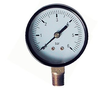 Группа без-ти TIM Манометр радиального подключения 1/4" - 6 бар (60) Y-50-6