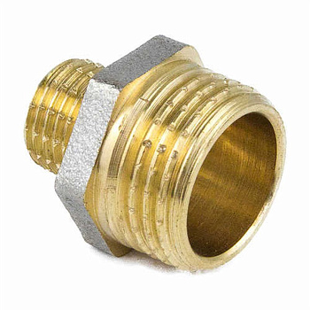 Ниппель переходн НР  3/4" х 1/2", латунь (23)