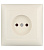 Розетка Паурмен Классика 1СП с з/к бел 16А 250В