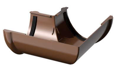 ТН ПВХ коричневый Угол желоба 90 град