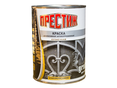 PRESTIGE Краска кузнечная с эффектом "GRAFIT" синий 0,9 кг