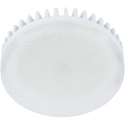 !Ecola Лампа св/д GX53 10W 4200K 27x75 матовое стекло алюм.Premium T5NV10ELC