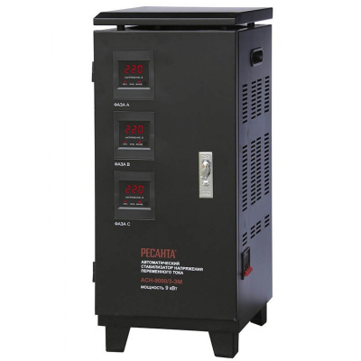 РЕСАНТА Стабилизатор трехфазный АСН- 9000/3