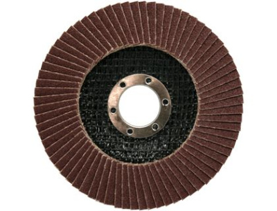 Круг лепестковый торцевой 180мм Р100 45-7-100