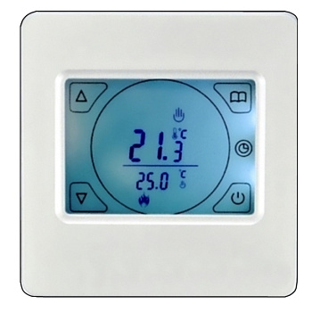 Терморегулятор E92 (16А) MENRED (сенсорно-программируемый) белый