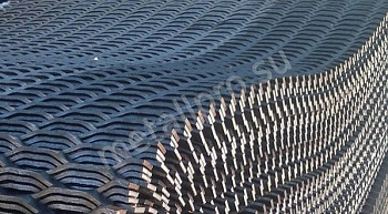 Лист ПВЛ просечно-вытяжной 1,2х3,2-3,5м 5мм