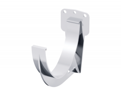 ТН ПВХ белый Кронштейн желоба 