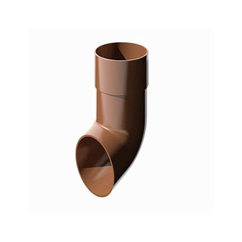 ТН ПВХ коричневый Слив трубы