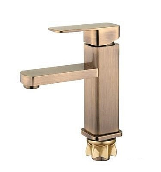 Смеситель G lauf раковина керам., бронза LEB-1123T