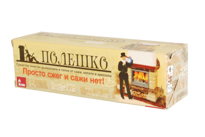 Полено чистки дымохода "ПОЛЕШКО" 0.95кг (LK) Полено чистки дымохода "ПОЛЕШКО" 0.95кг (LK)