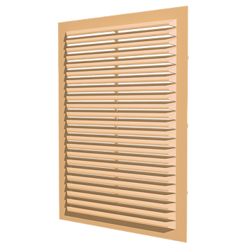 Решетка вентиляционная вытяжная 170х240 коричневая