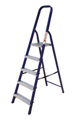 Стремянка стальная 5 ступеней (1,03м) 63-0-105