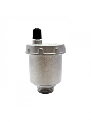 Воздухоотводчик автоматический 1/2", прямой (10/120)