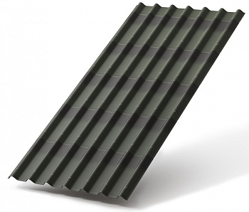 Ондулин Черепица зелёная (1,95х0,95м=1,85м2)