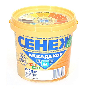 СЕНЕЖ АКВАДЕКОР - 107 (каштан) - 0,9кг